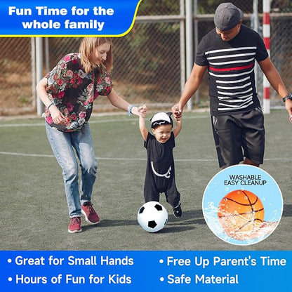GSE Games & Sports Expert 5"/7"/8.5"/10" Inflatable Playground Ball, Kickball, Bouncy Dodge Ball, Handball for Kid/Adult, Perfect for Recess Ball Games, Gym, Yoga Exercises, Schools Sports Activities