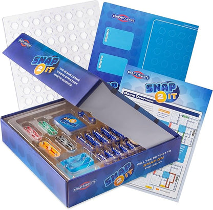 Snap Circuits SNAP 2 IT® Board Game – Family Game Night, Games, Kids Game, SNAP CIRCUITS® STEM Board Game, Game for Kids 7 and up.