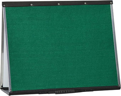 Educational Insights 3-In-1 Portable Easel - Magnetic Board, Whiteboard & Flannel Board, Classroom Must Haves