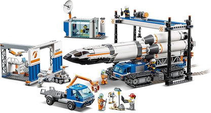 LEGO City Rocket Assembly & Transport 60229 Building Kit (1055 Pieces)