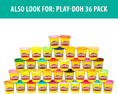 Play-Doh Play 'n Store Table Toy, 25+ Accessories, 8 Cans of Assort. Colors, Back to School Classroom Supplies, Kids Arts & Crafts, Preschool Toys, Ages 3+ (Amazon Exclusive)