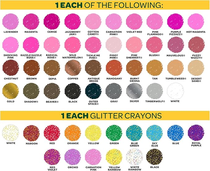 Crayola Ultimate Crayon Caddy with Lid and Sharpener, 152 Crayons (520030)