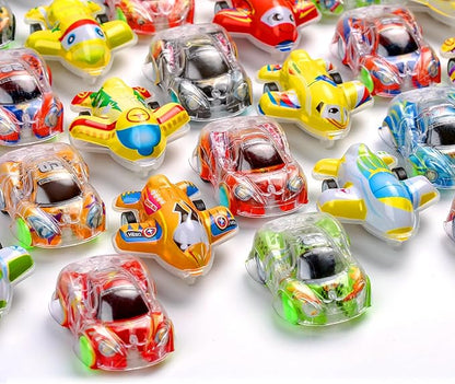 Buauty 100 Pcs Toy Cars Mini Pull Back Cars, Party Favors for Kids, Small Racing Car Carnival Prizes Classroom Rewards, Pinata Stocking Goodie Bag Stuffers Birthday Toys for Girls Boys Toddler