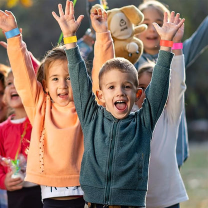 ibasenice 36pcs Rainbow Silicone Slap Bracelets, Soft and Safe Blank Silicone Slap Bracelet for Adults and Teens