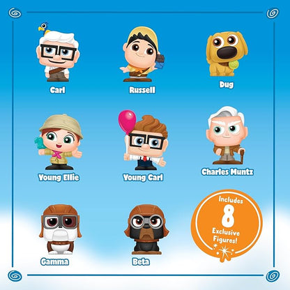 Disney Doorables UP Collector Pack, Collectible Blind Bag Figures, Kids Toys for Ages 5 Up, Amazon Exclusive