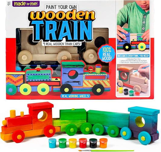 Made By Me Wooden Train by Horizon Group USA