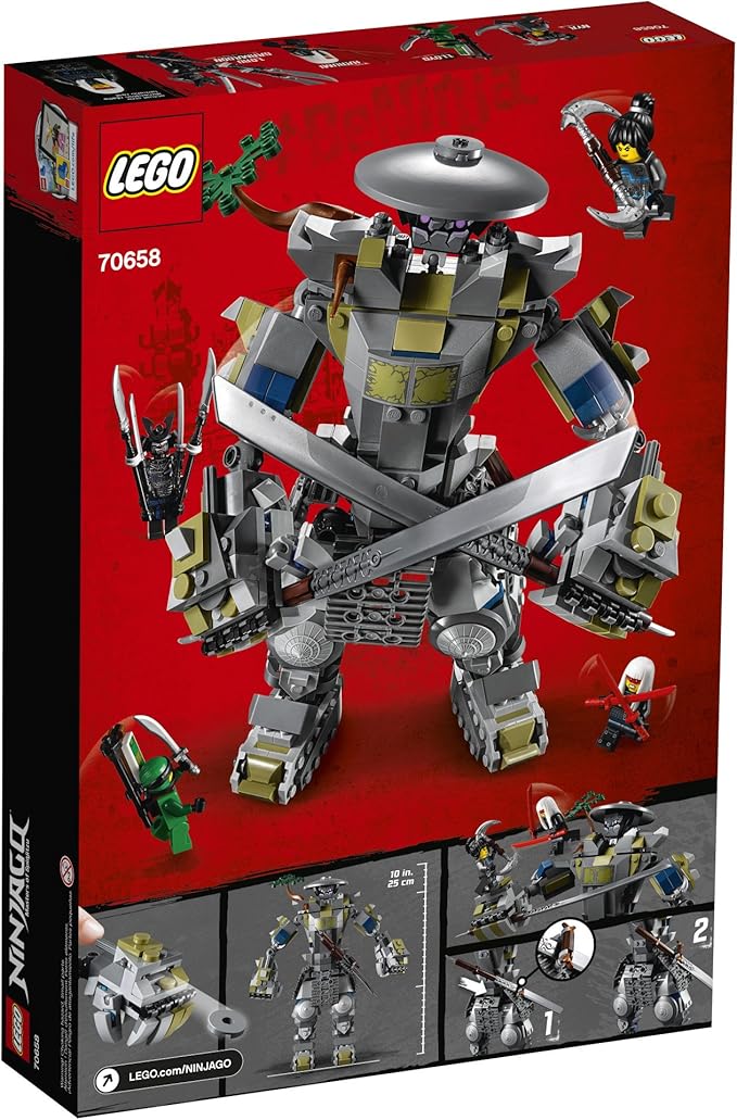 LEGO NINJAGO Masters of Spinjitzu: Oni Titan 70658 Building Kit (522 Pieces)