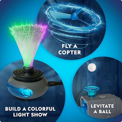 National Geographic Circuit Maker Kit - Electronics Kit for Kids with 60 Electrical Circuit Projects, Electric Circuit STEM Toy, Electronic Projects, Electrical Circuit Kit for Kids, Electricity Kit