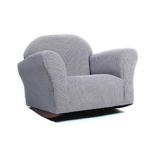 Keet Roundy Rocking Kid's Chair, Brown, Small