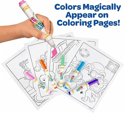 Crayola Blues Clues Color Wonder, 18 Mess Free Coloring Pages & 5 No Mess Markers, Gift for Kids