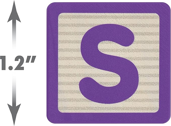 CoComelon 51-Piece Classic ABC Wooden Block Set, Preschool Building Toys, Learning and Education, Officially Licensed Kids Toys for Ages 18 Month, Amazon Exclusive