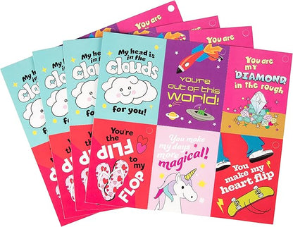 Kids Slap Bracelet Valentine's Day Cards - Best Pals (24ct) - Each Valentine has a Card & Matching Slap Friendship Bracelet- Enough for Whole Kid's Classroom- Fun School Gift Exchange for Boys & Girls