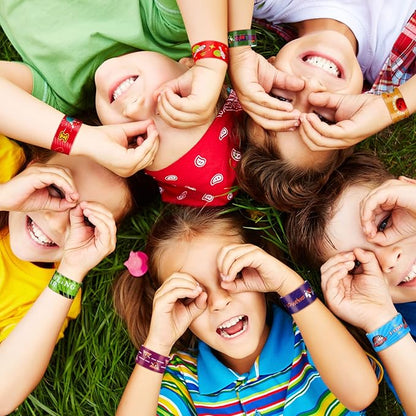 Marsui 48 Pcs Bowling Slap Bracelets Bulk Bowling Party Favors Snap Bracelets Bracelets Wristbands for Classroom Prizes Bowling Party Decorations Birthday Party Favors Gifts Supplies, 24 Designs