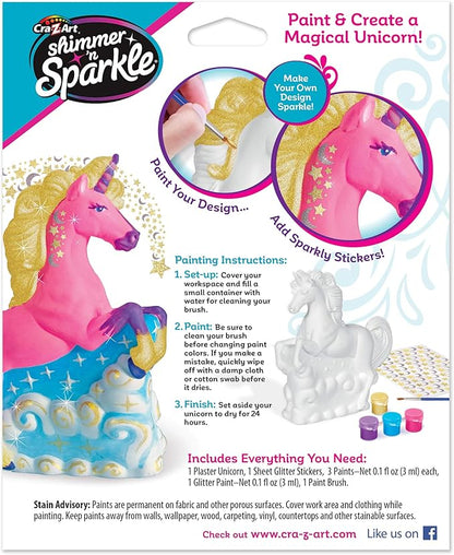 Cra-Z-Art Shimmer 'n Sparkle Paint Your Own Magical Unicorn