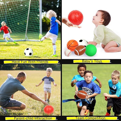 GSE Games & Sports Expert 5"/7"/8.5"/10" Inflatable Playground Ball, Kickball, Bouncy Dodge Ball, Handball for Kid/Adult, Perfect for Recess Ball Games, Gym, Yoga Exercises, Schools Sports Activities