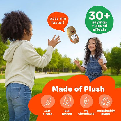 Move2Play, Pass The Potato | Hilariously Wild and Fun | Kids Game | Family Friendly Christmas Gift for Ages 2, 3, 4, 5, 6, 7, 8+ Year Old Girls & Boys | Preschool & Toddler Birthday Party
