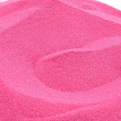 Shiny Stone Colorful Sand,Rainbow Sand,Art Sand,Colored Sand,Craft Sand,Decorative Wedding Vibrant Sand, 250g/0.55lb/8.81oz for Wedding Succulent Terrarium Vase (Bright Pink)