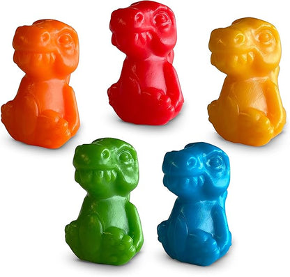 Hapinest Dinosaur Math Counters Color Sorting and Counting Activity Set - Educational Learning Games for Toddlers Preschool and Homeschool - Like Counting Bears