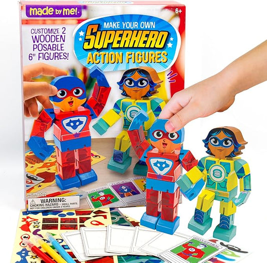 Made By Me Make Your Own Superhero Action Figurines