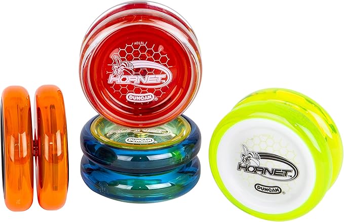 Duncan Toys Hornet Pro Looping Yo-Yo with String, Ball Bearing Axle and Plastic Body, Mystery Color