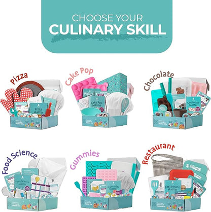 Tovla Jr. Edible Science Experiment Kits for Young Kids 4+ – STEM Educational Activity with Hands-On Food and Kitchen Experiments Using Real Tools