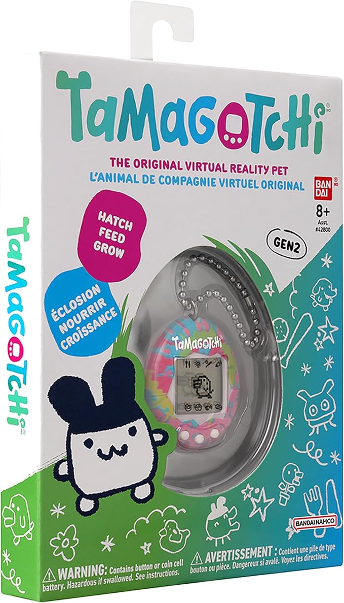 Tamagotchi Original - Tie Dye (Updated Logo)