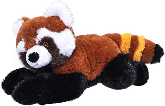 Wild Republic EcoKins Mini Red Panda Stuffed Animal 8 inch, Eco Friendly Gifts for Kids, Plush Toy, Handcrafted Using 7 Recycled Plastic Water Bottles (24789)