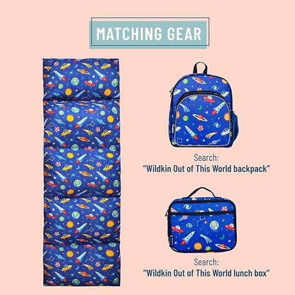 Wildkin Microfiber Pillow Lounger, 87 X 27 Inches, Out of This World