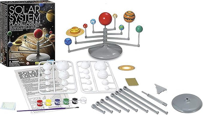 4M Solar System Planetarium - DIY Glow In The Dark Astronomy Planet Model Stem Toys Gift for Kids & Teens, Girls & Boys, Model:3427
