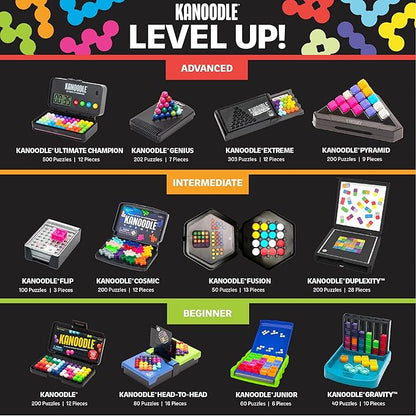 Educational Insights Kanoodle Gravity - Brainteasers for Kids, Teens, and Adults, Travel Games, Gift for 7+