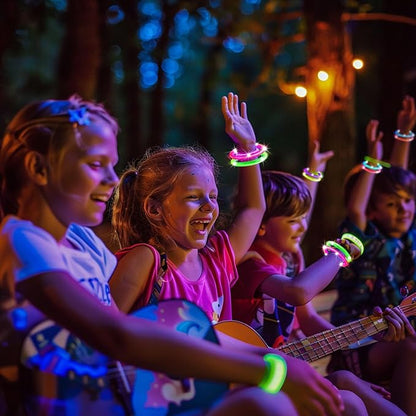 36Pcs Glow Bracelets,Led Bracelets,Glow in The Dark Bracelets,Light up Bracelets,Neon Bracelets,Neon Party Favors Carnival Birthday Concert Party Game Gifts Suitable for children/adults