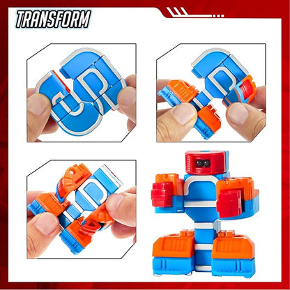 JOYIN 10 Pcs Number Robots Educational Toys, Number Robots, Action Figure Learning Toys, Easter Basket Stuffers, Birthday Gifts for Kids Boys Girls 3 4 5 6 Years Old