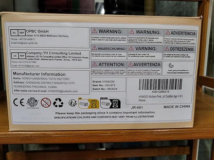 Play Kitchen Pots and Pans Set for Kids, Pretend Role Play Cooking Toys Gifts for Toddlers Girls Boys Ages 3 4 5 6