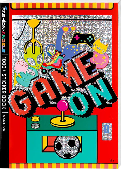 Fashion Angels 1,000+ Game On Sticker Book, Includes Fun & Colorful Craft Gaming Stickers, Ideal for Accessorizing Kids & Teens Notebooks, Journals & More