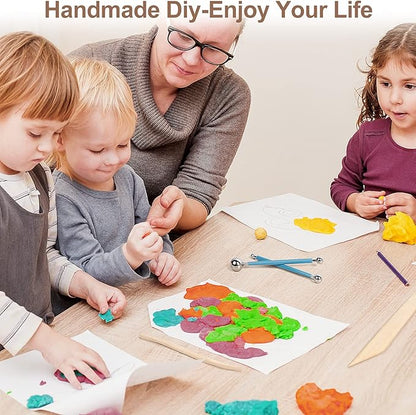 Nozomy Clay Tools,12PCS Pottery Clay Sculpting Tool Set