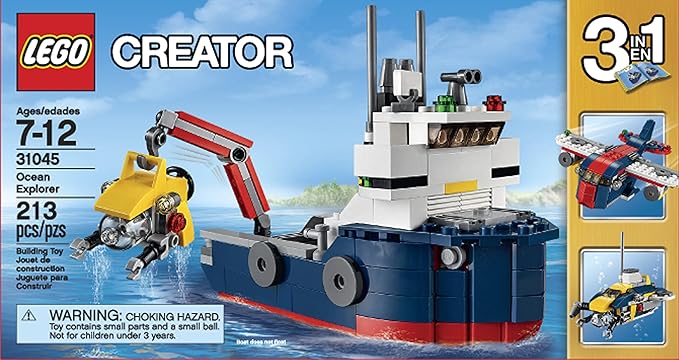 LEGO Creator Ocean Explorer 42064 Science Toy for Kids