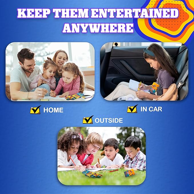 Bedwina Bulk Crayons - 288 Crayons - (Case of 72 4-Packs) Premium Coloring Colors for Kids and Toddlers, Non-Toxic, for Party Favors, Restaurants, Prizes, Goody Bags, Stocking Stuffers