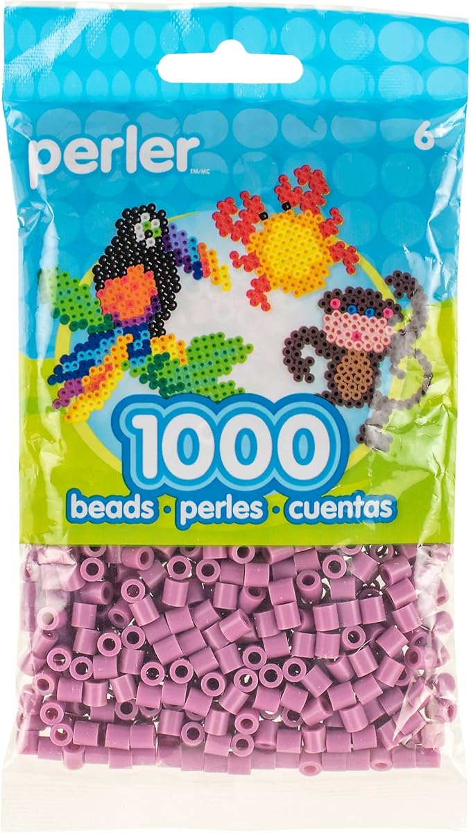 Perler Fuse Beads for Kids Crafts, Twilight Plum Purple 1000 Piece