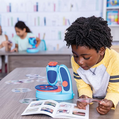 Educational Insights GeoSafari Jr. Kidscope, Kids Microscope, STEM Toy, Gift for Boys & Girls, Ages 5+