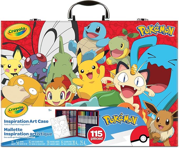 Crayola - Inspiration Art Case - Pokemon