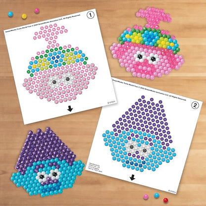 Aquabeads DreamWorks Trolls World Tour Playset, Kids Crafts, Beads, Arts and Crafts, Complete Activity Kit
