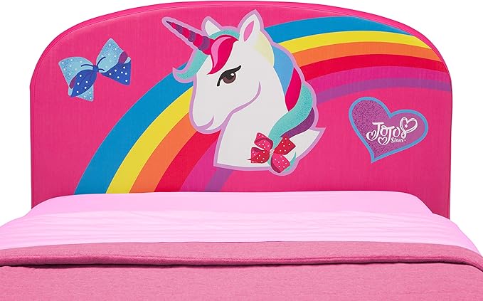 Delta Children Upholstered Twin Bed, JoJo Siwa