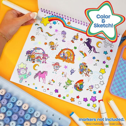 Rainbow Brite Sketchbook 20 Pages & 100+ Stickers
