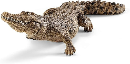 Schleich Wild Life, Realistic Wild Animal Toy for Boys and Girls, Crocodile Toy Figurine with Movable Jaw