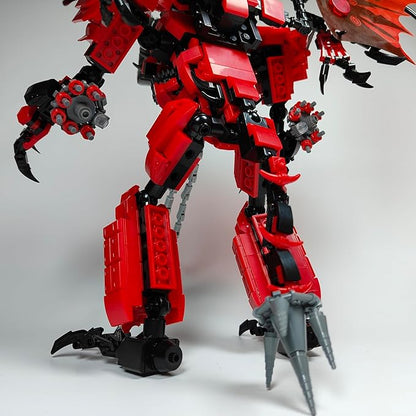 Skibid Toilet Building Block Set, Upgraded Beast Titan Drill Dragon Skibid Building Brick for Adults Fans 883PCS Blocks