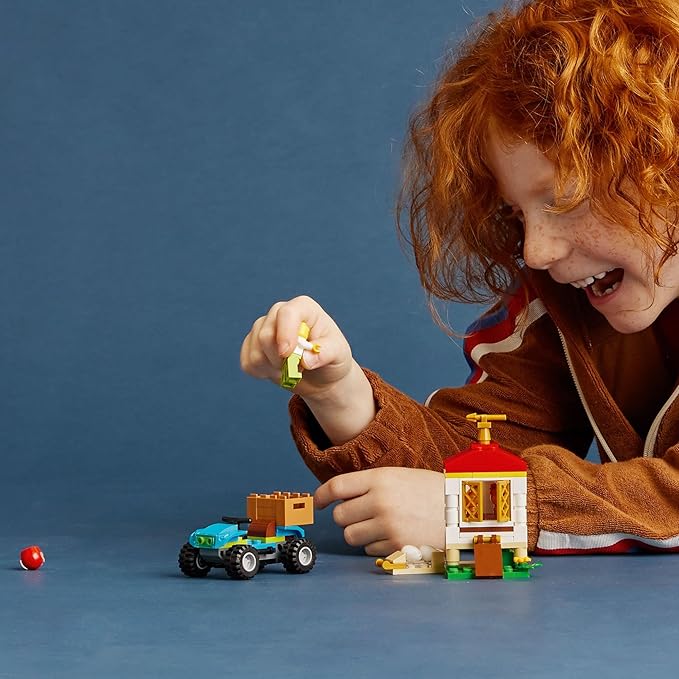 LEGO City Chicken Henhouse 60344 Building Farm Toy Set for Kids, Boys, and Girls Ages 5+ (101 Pieces)