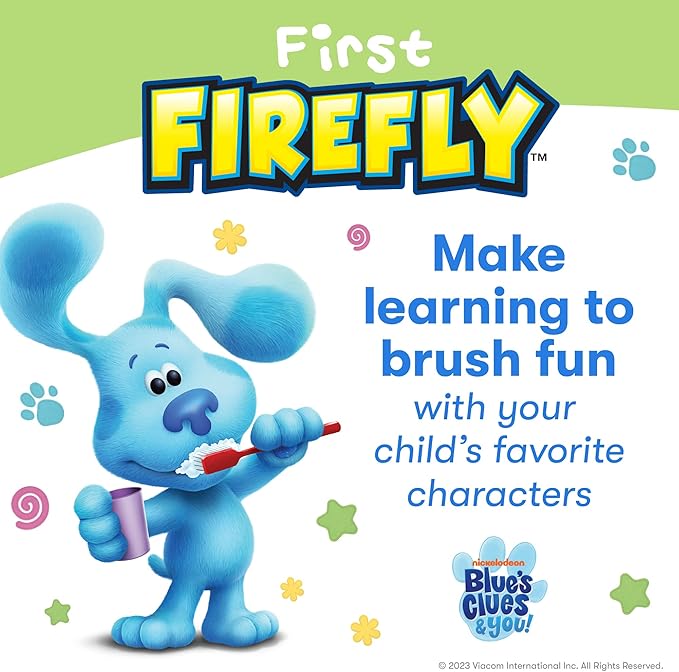 FIREFLY First Training Light Up Toothbrush, Blue's Clues