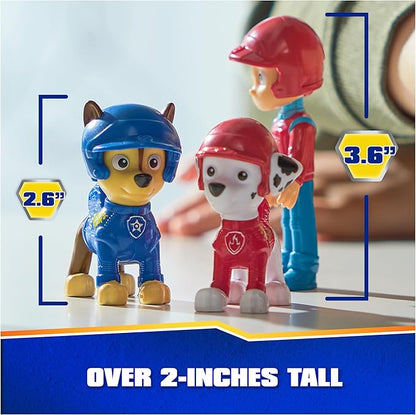 Paw Patrol: Rescue Wheels, Toy Figures Gift Pack, with 7 Collectible Action Figures, Kids Toys for Boys and Girls Ages 3 and up