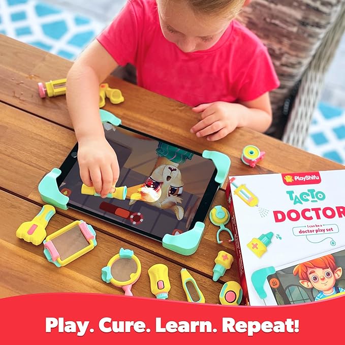 PlayShifu STEM Toys for Kids - Tacto Doctor (Interactive Kit + App) - Pretend Play with Real STEM Learning