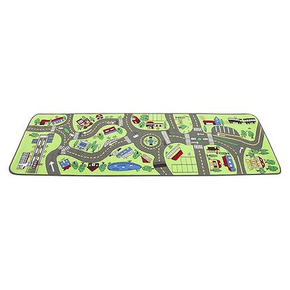 Learning Carpets Giant Road LC124, White